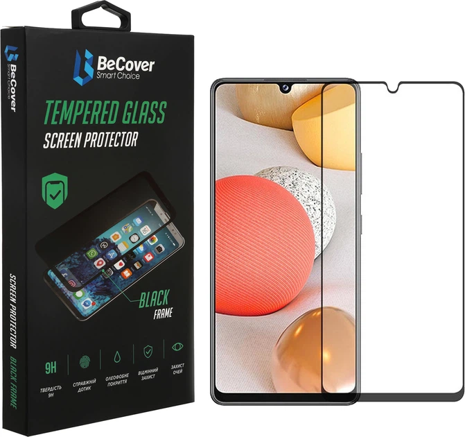 Фото - Защитное стекло / пленка Becover Захисне скло для Samsung Galaxy M22 (SM-M225) Black (BC706907)