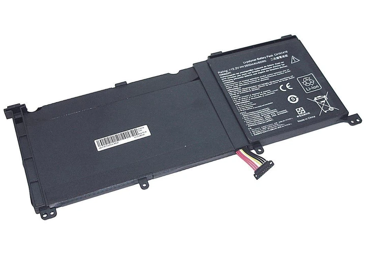 Акумулятор для ноутбука Asus C41N1416 ZenBook Pro UX501VW 15.2 В Black 3950 мАг - изображение 2