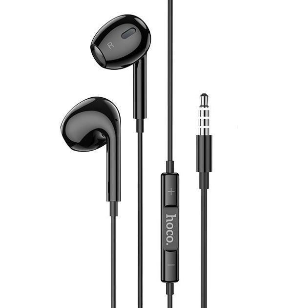Наушники Hoco Max Crystal 3.5 mini-Jack black купить в интернет ...