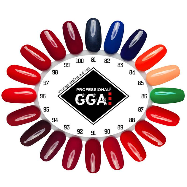 Гель-лак GGA Professional №093, 10 мл. бордовый от продавца: ACCESO – в ...