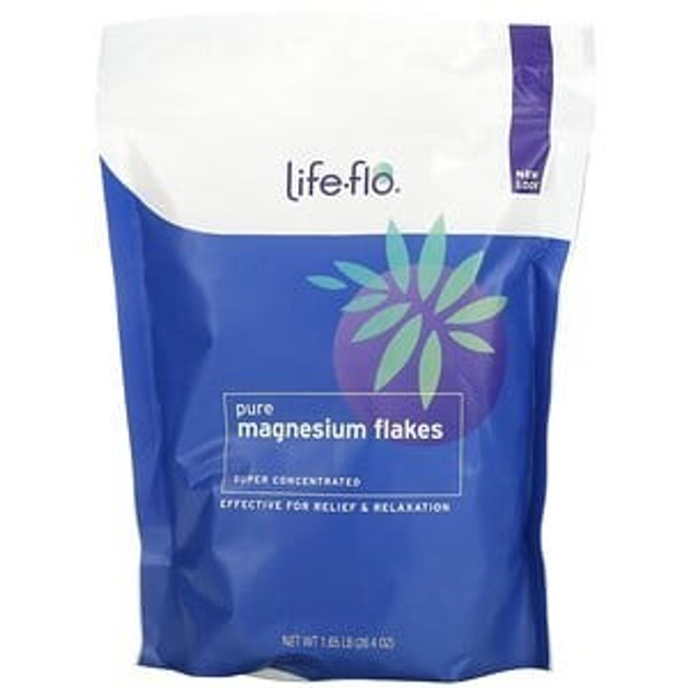Чистые магниевые хлопья (рассол хлорида магния) Lifeflo Pure Magnesium