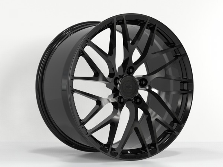 Диски R21 5x130 66 11.5J h 71.6 WS2153 GLOSS BLACK FORGED – фото ...