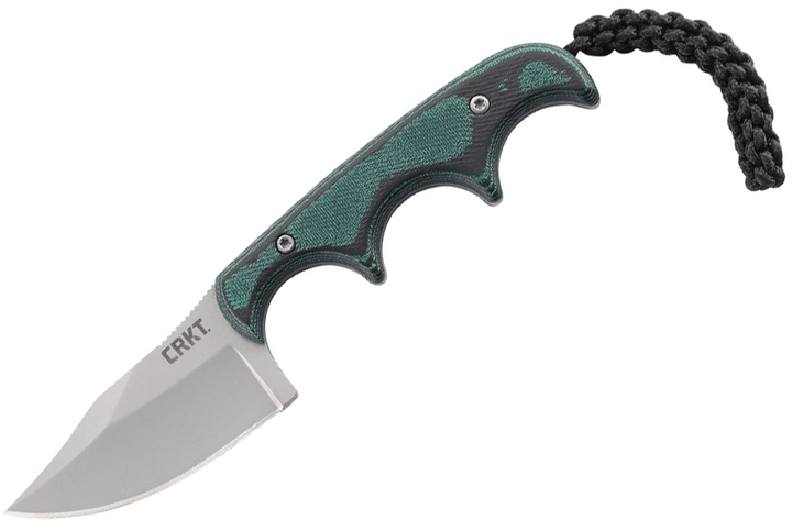 Карманный нож CRKT Minimalist Bowie Green Black (2387) - изображение 1
