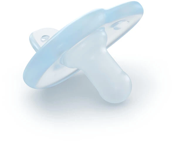 Пустушка ортодонтична Philips AVENT Soothie 0-6м 2 шт Блакитна SCF099/21 (8710103991618) - зображення 5