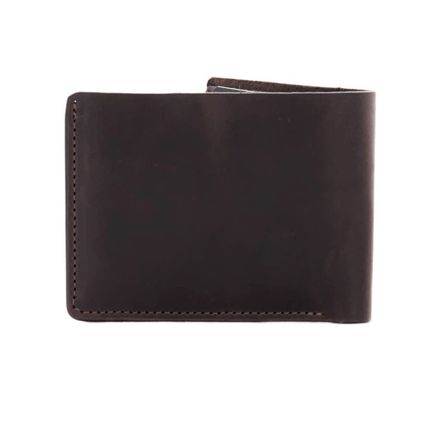 Кошелек мужской портмоне кожаное коричневое Grande Pelle 506120 - изображение 4