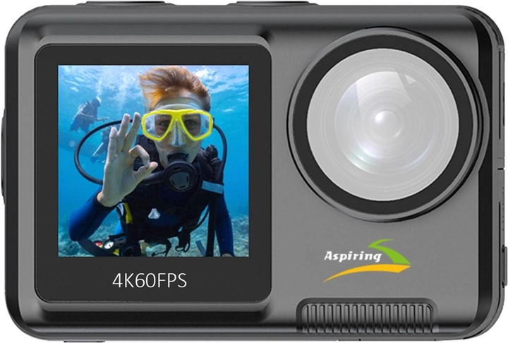 Відеокамера Aspiring Repeat 4 Ultra HD 4K Dual Screen (86ASZE21PB) - зображення 2