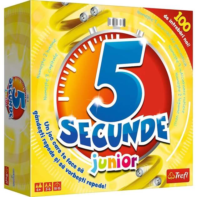 Игра настольная Trefl "5 secunde junior" 2188 (19647_)