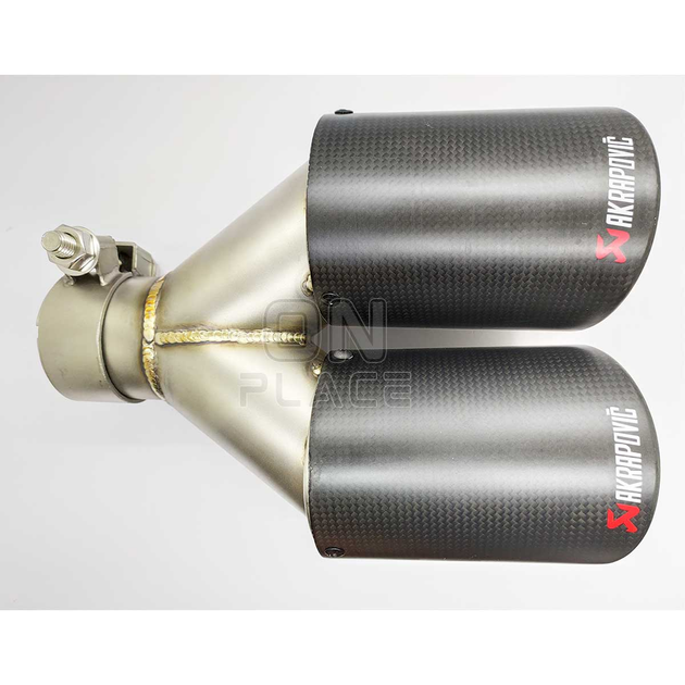 Глушитель AKRAPOVIC #1 шестигранный карбон