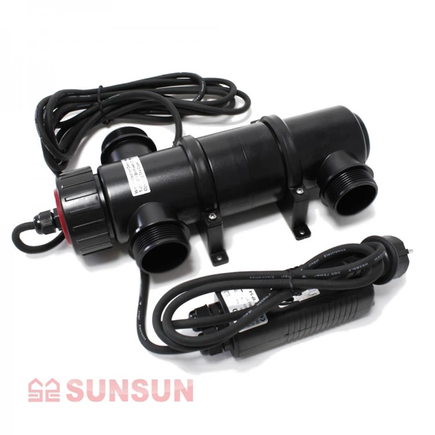 УФ стерилізатор SunSun CUV-118 18W для акваріума або ставка - Фото 4 УФ стерилізатор SunSun CUV-118 18W для акваріума або ставка - зображення 4