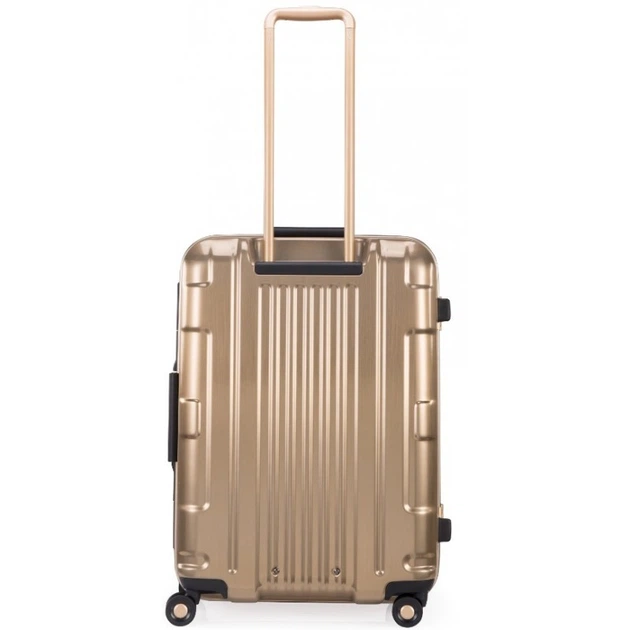 Чемодан Lojel Kozmos M на 4 колесах Lj-CF1375-2M_G Золотистый - изображение 3