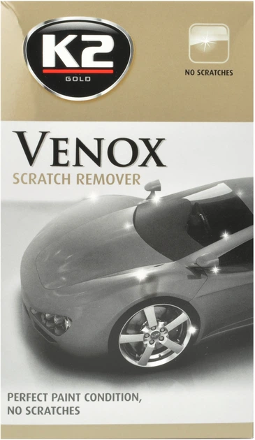 Mleczko do usuwania rys K2 G0501 z gąbką VENOX mleczny 180 ml (K20205) - obraz 2