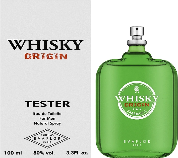 Туалетна вода (тестер без кришечки) Evaflor Whisky Origin 100 ml (27-251033100) - Фото 2 Туалетна вода (тестер без кришечки) Evaflor Whisky Origin 100 ml (27-251033100) - зображення 2