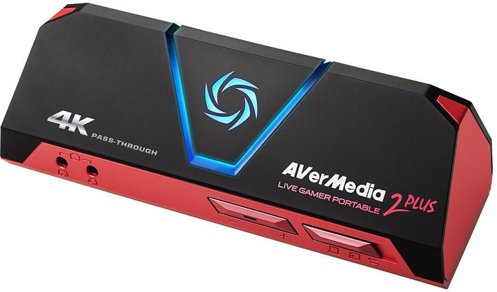 Устройство захвата видео AVerMedia Live Gamer Portable 2 Plus 4K GC513 Black (61GC5130A0AH) - изображение 1