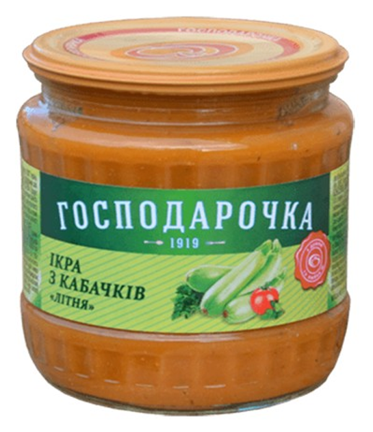 Ікра кабачкова ТМ Господарочка 440 г – ROZETKA | Купить Ікра кабачкова ...