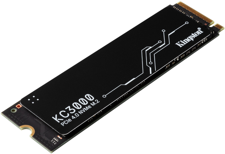 SSD диск Kingston KC3000 1TB M.2 2280 NVMe PCIe Gen 4.0 x4 3D TLC NAND (SKC3000S/1024G) - изображение 2