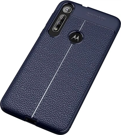 Резиновый бампер Autofocus для Motorola One Macro под кожу Blue (13815-28) - Фото 2 Резиновый бампер Autofocus для Motorola One Macro под кожу Blue (13815-28) - изображение 2