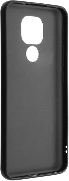 Силиконовый чехол Motorola E7 Plus (TPU бампер) Black (22289-2B) - изображение 2