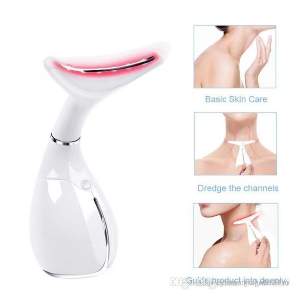 Светодиодный фотонный массажер для области шеи Electric vibration Dolphin Neck Skin - изображение 4