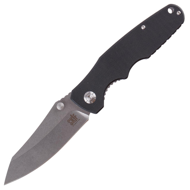 Нож складной Skif Cutter (длина: 200мм, лезвие: 85мм), черный - изображение 1