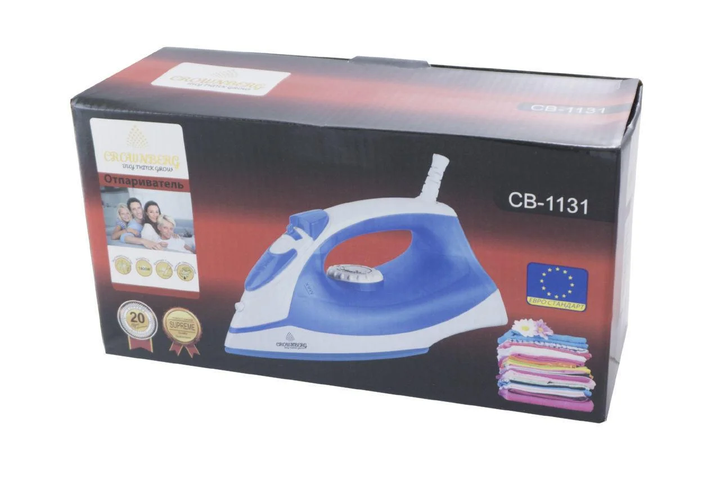Паровий електричний праска Crownberg CB-1131 1800 Вт am - зображення 4