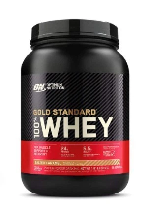 Протеин Optimum Nutrition 100% Whey Gold Standard Salted Caramel (819 г) (00114-15) - изображение 3
