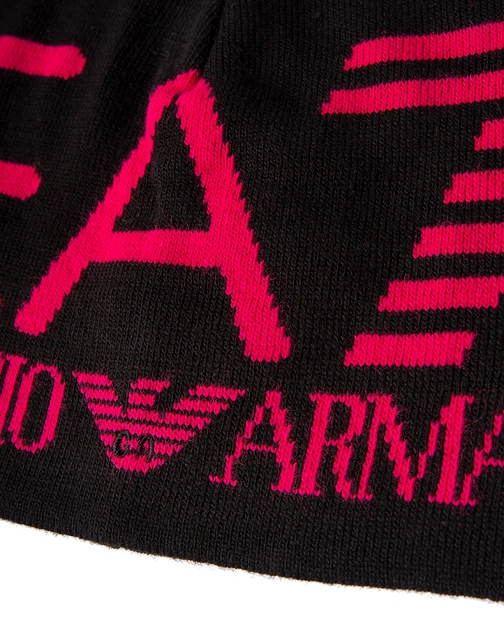 Шапка жіноча ARMANI EA7 (285382-OA120-05921/21-22) Чорний S - Фото 2 Шапка жіноча ARMANI EA7 (285382-OA120-05921/21-22) Чорний S - изображение 2