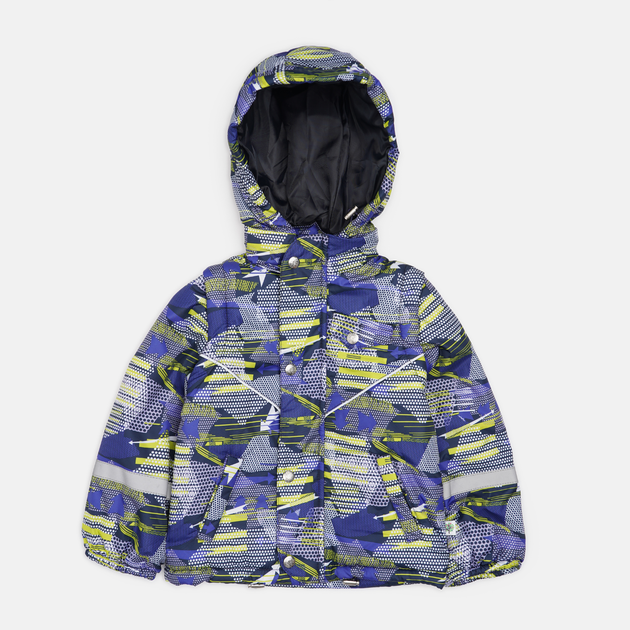 Акція на Дитяча демісезонна куртка для хлопчика Модний карапуз 03-00838 92 см Синя від Rozetka