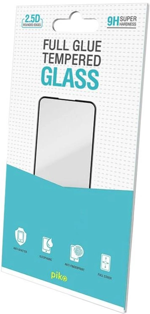 Защитное стекло Piko Full Glue для Xiaomi Redmi Note 8 Black (1283126496134) - изображение 1