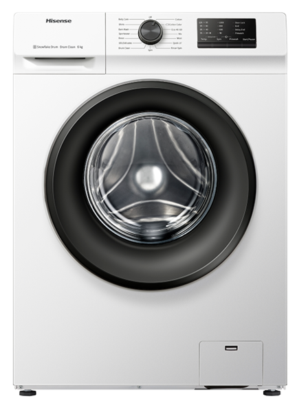 Пральна машина автоматична Hisense WFVC6010E/UA (6917639) - Фото 1 Пральна машина автоматична Hisense WFVC6010E/UA (6917639) - зображення 1