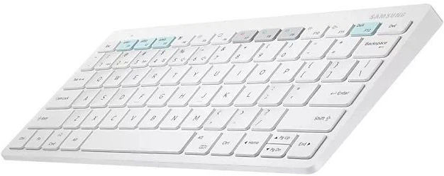 Klawiatura bezprzewodowa Samsung Smart Keyboard Trio500 Bluetooth Biała (EJ-B3400UWEGEU) - obraz 3