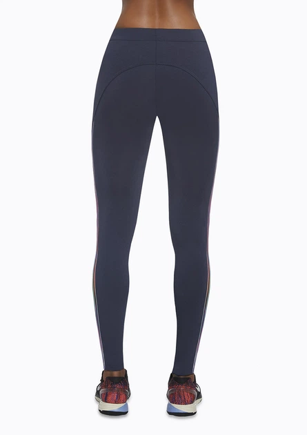 Спортивные женские леггинсы Bas Bleu Cosmic L Темно-синие (7007-L) - изображение 3