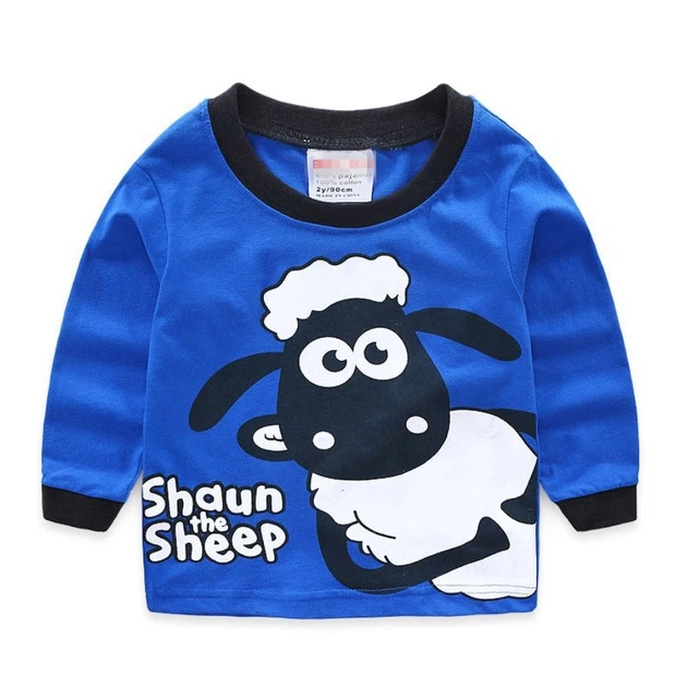 Пижама детская Shaun The Sheep для мальчиков 130см Синий (8562) - изображение 3