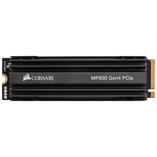 Накопичувач SSD 500GB M. 2 NVMe Corsair Force Series MP600 M. 2 2280 PCIe Gen4.0 x4 3D TLC (CSSD-F500GBMP600) - Фото 1 Накопичувач SSD 500GB M. 2 NVMe Corsair Force Series MP600 M. 2 2280 PCIe Gen4.0 x4 3D TLC (CSSD-F500GBMP600) - зображення 1