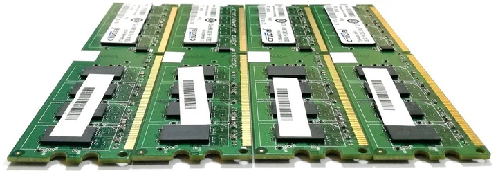 Комплект оперативної пам'яті Crucial DDR2 8Gb (4*2Gb) 800MHz PC2 6400U ...