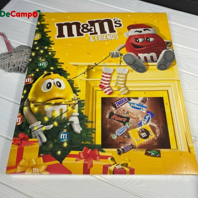 Адвент календарь M&M's and Friends ассорти сладостей 361г – купить в ...