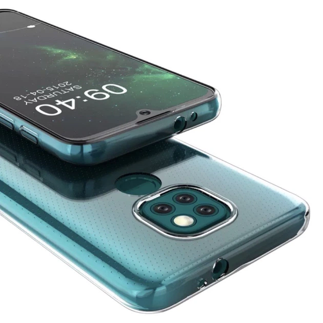 Чехол Transparent Case на Motorola E7 Plus прозрачный - Фото 3 Чехол Transparent Case на Motorola E7 Plus прозрачный - изображение 3