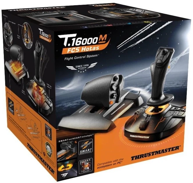 Джойстик для PC Thrustmaster T-16000m fcs Hotas (2960778) - Фото 8 Джойстик для PC Thrustmaster T-16000m fcs Hotas (2960778) - изображение 8