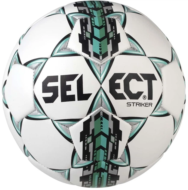 Мяч футбольный SELECT FB STRIKER бело-зеленый 189332-023 Размер 3 - Фото 1 Мяч футбольный SELECT FB STRIKER бело-зеленый 189332-023 Размер 3 - изображение 1