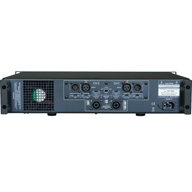Усилитель мощности DF1400 DSP - Фото 3 Усилитель мощности DF1400 DSP - изображение 3