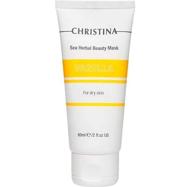 Маска красоты Christina SEA HERBAL BEAUTY MASK на основе морских трав для сухой кожи «Ваниль» 60 мл - Фото 1 Маска красоты Christina SEA HERBAL BEAUTY MASK на основе морских трав для сухой кожи «Ваниль» 60 мл - изображение 1