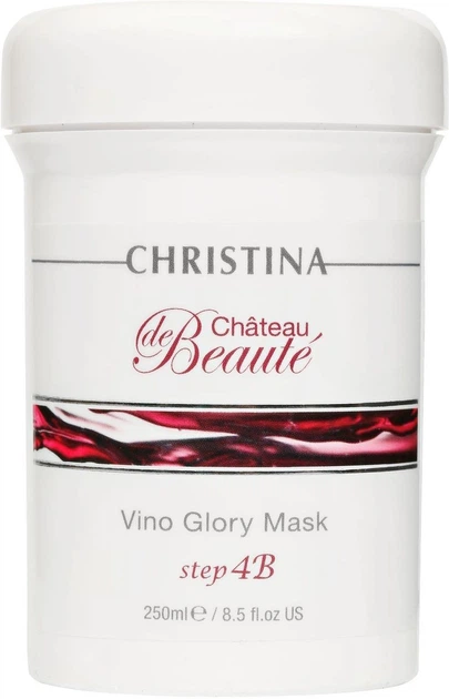 Christina Сhateau de Beaute Vino Glory Mask Маска для моментального лифтинга (шаг 4b) 250мл - Фото 1 Christina Сhateau de Beaute Vino Glory Mask Маска для моментального лифтинга (шаг 4b) 250мл - изображение 1