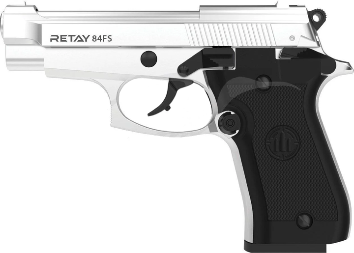 Стартовый пистолет Retay 84FS (Beretta M84FS) Nickel - зображення 1