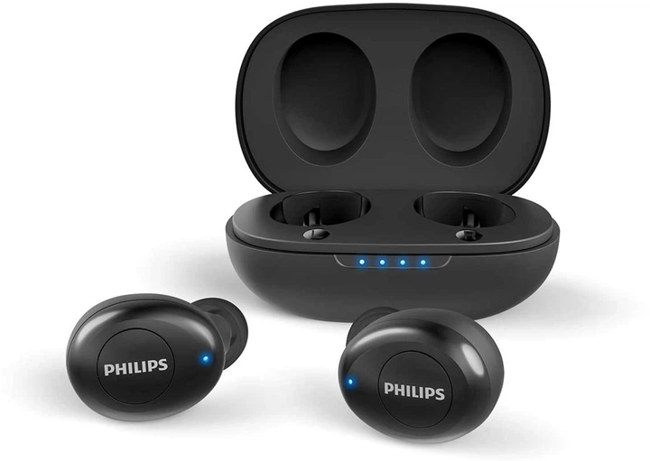 Наушники Philips UpBeat TAUT102 True Wireless Mic Black (TAUT102BK/00) - изображение 5