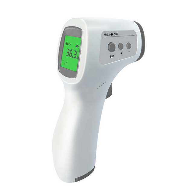 Бесконтактный инфракрасный термометр для тела и поверхностей Non-contact Infrared Thermometer GP300 - зображення 1