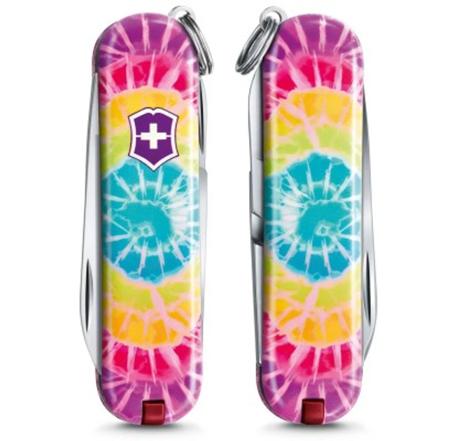 Складной нож Victorinox CLASSIC LE Tie Dye 0.6223.L2103 - зображення 1