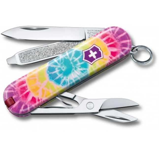 Складной нож Victorinox CLASSIC LE Tie Dye 0.6223.L2103 - зображення 2