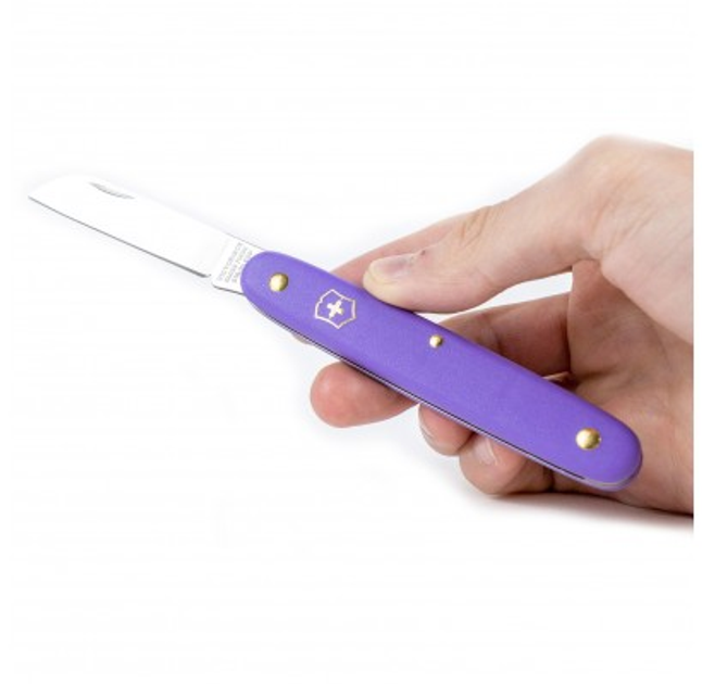 Victorinox Floral Knife in violet - 3.9050.22B1