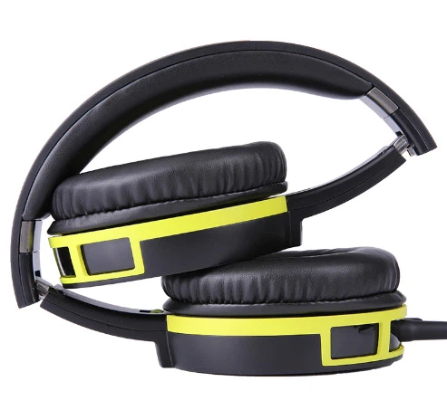 Навушники SOMIC G801 Black/Yellow з мікрофоном - зображення 3