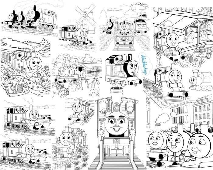 Раскраски поезда и паровозики для детей распечатать