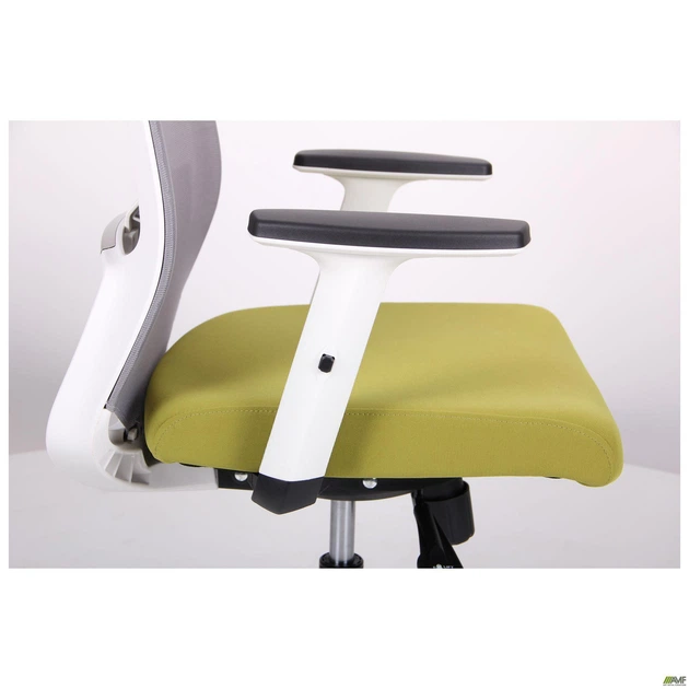 Кресло AMF Install White Alum Grey/Green 544873 - изображение 4